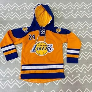 Vintage embroidered lakers Kobe Bryant laced hoodie sweater